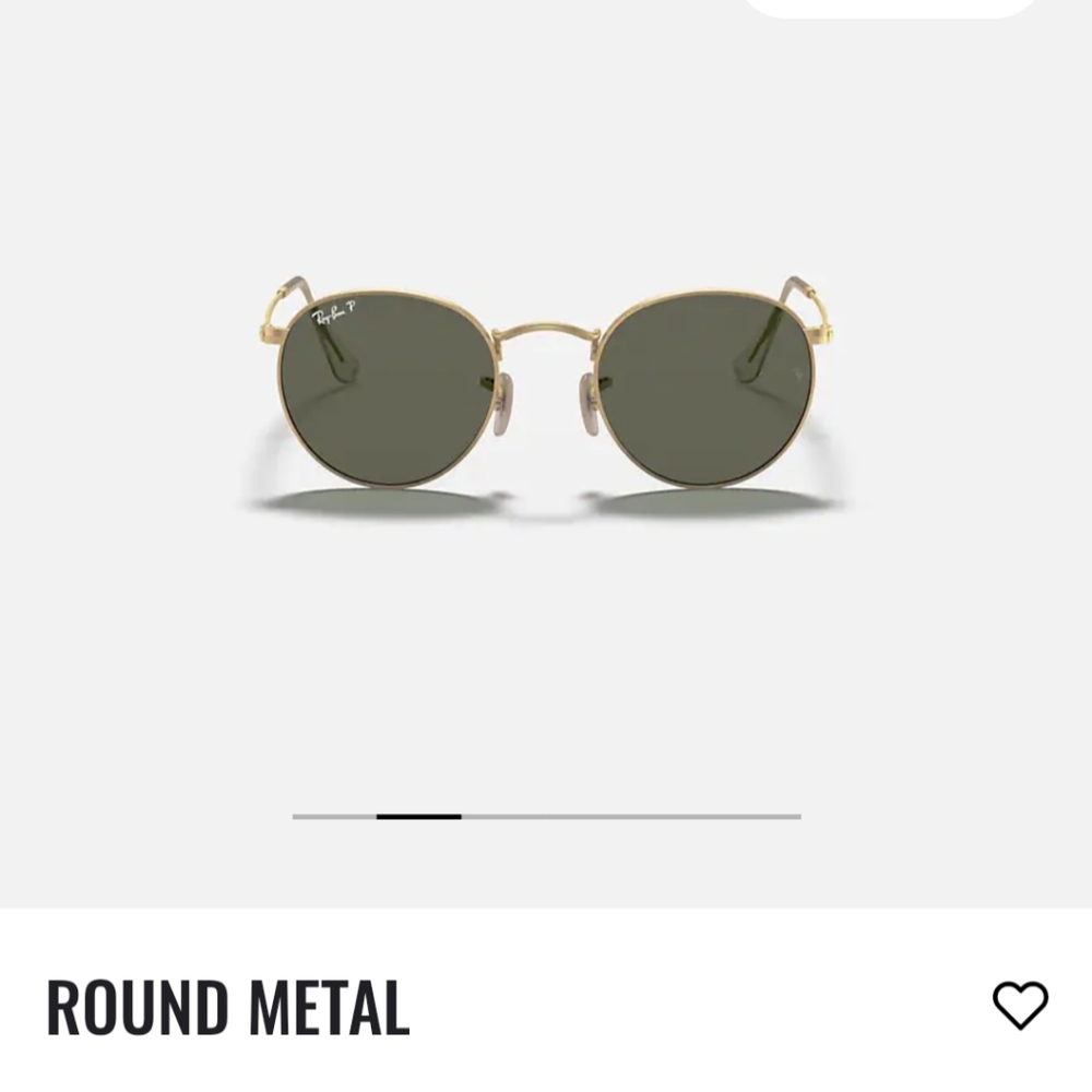 Ray-Bans Round Metal Sunglasses